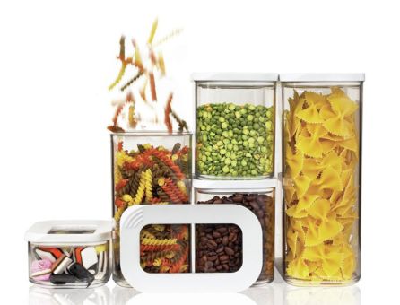 Mepal Vorratsdosen Modula Starterset 5-tlg. Weiß 