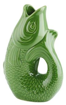 Gift Company Monsieur Carafon Fisch Vase L green bay 2,7 L 