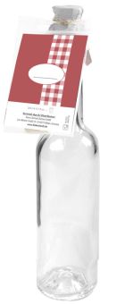 Einkochwelt Flasche Opera 200 ml mit Korken und Baking card 