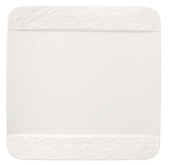 Villeroy & Boch Manufacture Rock blanc Speiseteller Quadratisch 28x28x2 cm 