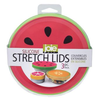 Joie msc 3er-Set Silikon-Stretchdeckel Früchte rund 
