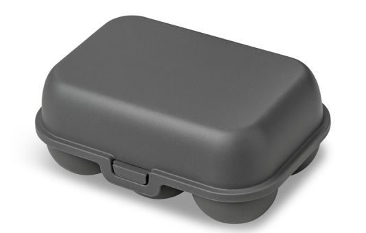 Koziol Eierbox Eggs To Go Mini nature ash grey 
