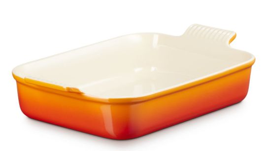 Le Creuset Auflaufform Tradition 32 cm Ofenrot 