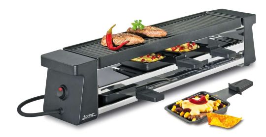 Spring Raclette 4 Compact Raclette schwarz Eu 