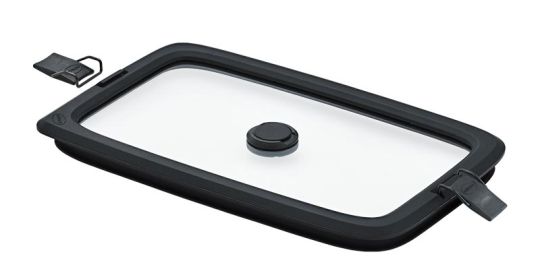 Rösle Vakuumdeckel FLEXX 2GO 0,6 L Eckig Mit Clips 