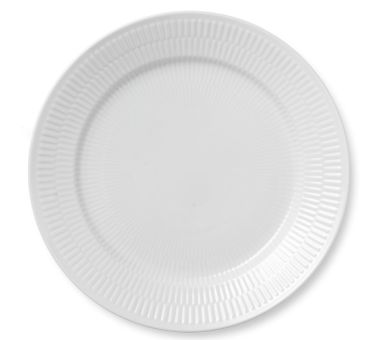 Royal Copenhagen White Fluted Teller Flach 27 cm 