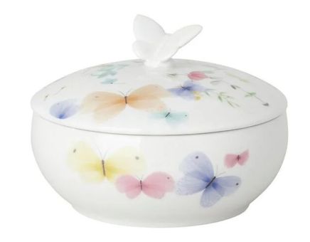 Hutschenreuther Frühlingsgrüße Blumenwiese Dose 12,5 cm 