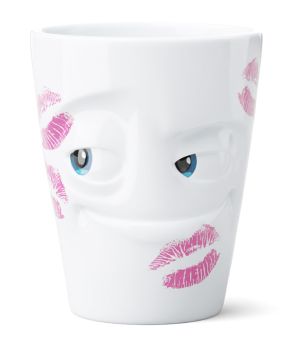 Fiftyeight Products Henkeltasse geküsst Movie Edition 350 ml 