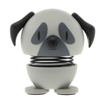 Hoptimist Pug XS Grey 