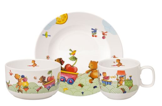 Villeroy & Boch Hungry As A Bear Set 3-tlg. Ef 26,5x13,5x24 cm 