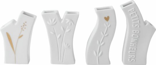 Räder Miniblumen Vase Set Petits bonheurs 3x1,8x7cm 