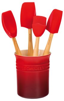 Le Creuset Kochkellen-Set 5-tlg Craft Kirschrot 