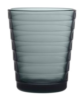 iittala Aino Aalto Glas 22 cl dunkelgrau 