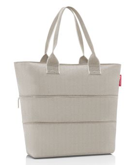 Reisenthel shopper e1 Herringbone Sand 