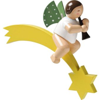 Wendt & Kühn Engel mit Klarinette auf Komet 