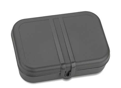 Koziol Lunchbox mit Trennsteg Pascal L nature ash grey 