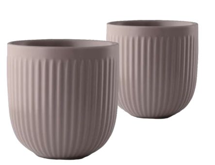 Eva Solo 2er-Set Tasse 34 cl ohne Henkel Truffle Legio Nova 