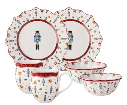 Villeroy & Boch Toy's Delight Frühstücks-Set Für 2 Nussknacker, 6tlg. 