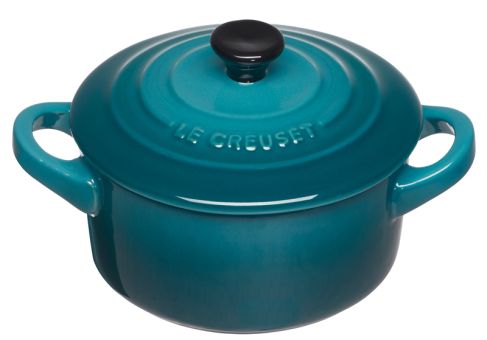 Le Creuset Mini Cocotte Deep Teal 