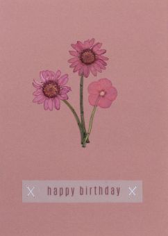 Räder Blumengruss Glückwunschkarte Happy Birthday 