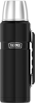 Thermos Isolierflasche Stainless King charcoal black pol 1,20l 