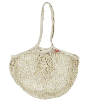 Legami Baumwoll-Netztasche Bags & Co Beige 