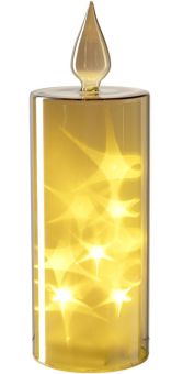 Leonardo LED Kerze 27 gold CAPANNA 