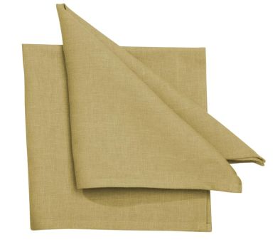 Pichler Serviette 45x45 cm Pure senfgelb 