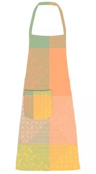 Garnier-Thiebaut Schürze Mille Empreintes Pastel 73x86 Cm Beschichtet 100% 