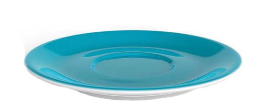 Dibbern Solid Color Malibu Türkis Kaffee Untertasse 