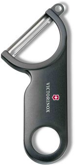 Victorinox Sparschäler schwarz Rostfrei 