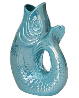 Gift Company Monsieur Carafon Fisch Vase L rainbow ocean 2,7 L 