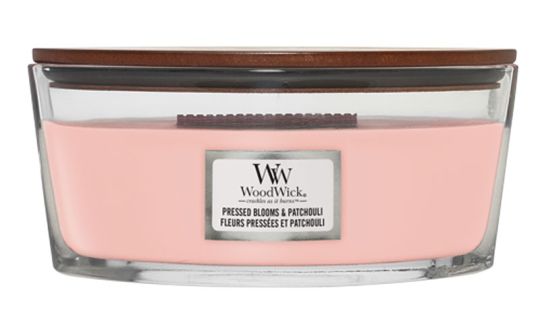 WoodWick Jar Ellipse Wild Pressed Blossom & Patchouli 