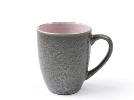 Bitz Mug 30 cl grau/hellpink 