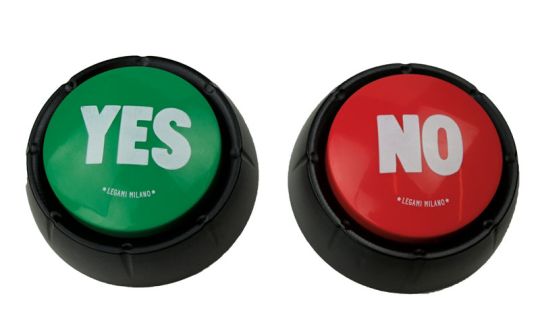 Legami 2er Set Sound-Buttons Yes & No 