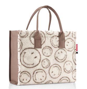 Reisenthel Daily Shopper Smiley® Teddy Chocolate 