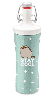 Koziol Trinkflasche 425 ml Plopp To Go Pusheen Stay Cool organic turquoise pusheen 