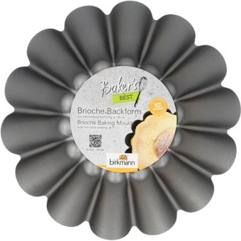 Birkmann Brioche Backform Baker´s Best Ø 18 cm mit Antihaftbeschichtung 
