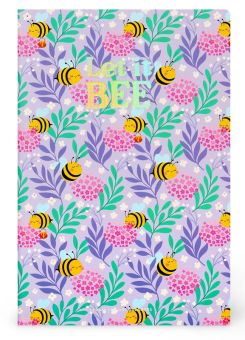 Legami Heft Quaderno medium unliniert Bee 