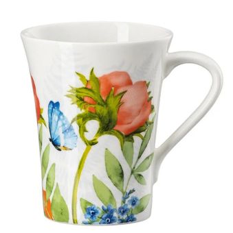 Hutschenreuther Becher mit Henkel Nora Wild Flowers Anemone 