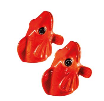 Donkey Salz- und Peffer-Set Fishes for Dishes rot 