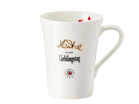 Hutschenreuther My Mug Collection Worte Becher mit Henkel - Lieblingstag 