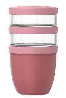 Mepal Lunchpot Ellipse 3tlg. 500 ml + 2x200 ml Vivid Mauve 