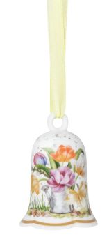 Hutschenreuther Blütenglocke Geschenkserie Glocke Frühlingsboten 