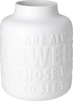 Räder Vase There are always flowers D:17cm H:21cm 