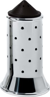 Alessi Salzstreuer schwarz H 11,3 cm 