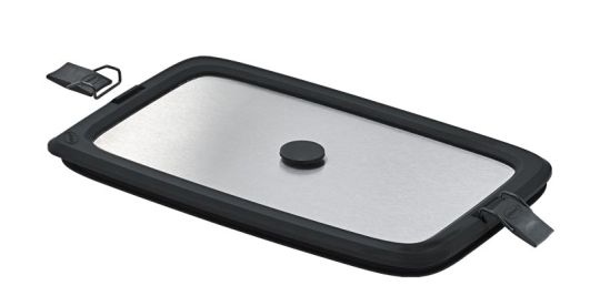 Rösle Edelstahldeckel FLEXX 2GO 0,6 L Eckig Mit Clips 