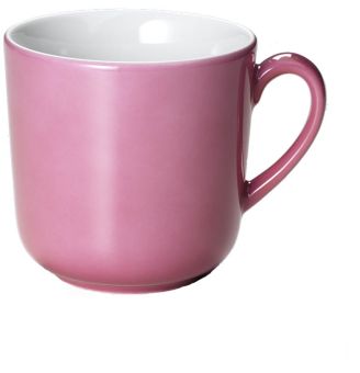 Dibbern Solid Color Pink Becher mit Henkel 0,32 L 