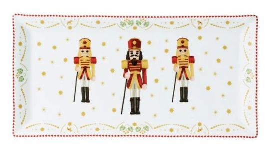 Hutschenreuther Platte eckig 36 cm Christmas Love 