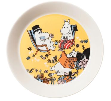 Arabia Moomin Teller 19cm Family time 